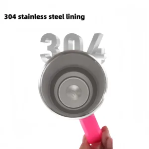 Bouteille Isotherme 40oz avec Paille et Poignée – Acier Inoxydable Thermos Boisson Froide ou Chaude – Gobelet Café à Couvercle Liv. gratuit – Image 12