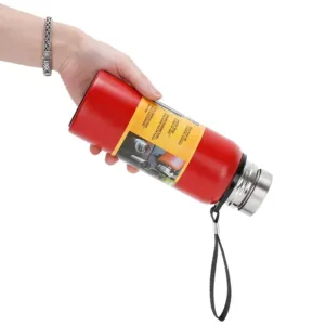 Bouteille Isotherme Grande Capacité – 500/1000/1500ml – Acier Inoxydable avec Corde de Transport Rapide – Image 5
