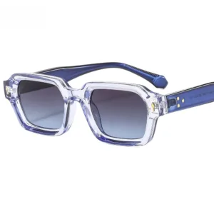 Adoptez un look tendance avec ces lunettes de soleil carrées CURTAIN. Design double couleur, style unisexe, protection UV400. Idéales pour un usage quotidien avec une touche fashion.