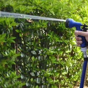 Tuyau d'Arrosage Extensible Haute Pression – 25 à 250FT – Pistolet à Jet Réglable pour Jardin, Voiture et Nettoyage Extérieur Liv. gratuit – Image 6