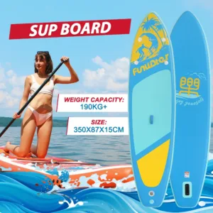 Feath-R-Lite – Planche de Surf Gonflable KOI SUP 11'6" avec Accessoires, Ultra-Stable Rapide et Facile à Transporter – Image 32