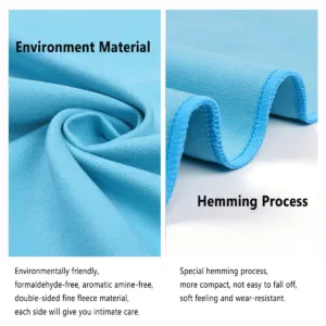 Serviette de Sport à Séchage Rapide – Microfibre Ultra-Absorbante 80x160 cm – Idéale Natation, Gym, Camping, Voyage, Plage – Image 3