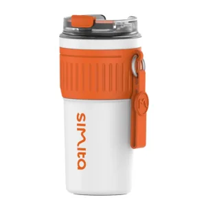 ransportez votre café partout avec style ! Le gobelet FEIJIAN 500ml/400ml est isotherme, étanche, antidérapant, et conserve vos boissons chaudes ou froides jusqu’à 12 heures. Parfait pour les nomades !