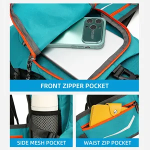 Sac à Dos d’Hydratation Léger SCIONE - Randonnée, Cyclisme, Camping, Alpinisme Liv. gratuit – Image 5