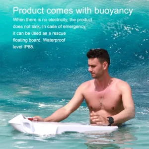 Planche de Surf Électrique Jet XMWL F2 – 3200W, 15km/h, Batterie 90min, Motomarine 2025 Rapide – Image 5