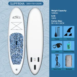 Feath-R-Lite – Planche de Surf Gonflable KOI SUP 11'6" avec Accessoires, Ultra-Stable Rapide et Facile à Transporter – Image 18