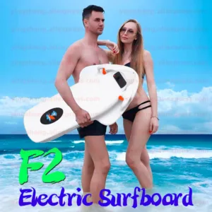 Surfez en toute liberté avec la planche électrique XMWL F2. 3200W, jusqu’à 15 km/h, autonomie 90 minutes. Hélice, double vitesse, batterie 38,4V, transport facile.