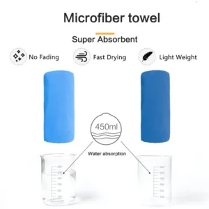 Serviette de Sport à Séchage Rapide – Microfibre Ultra-Absorbante 80x160 cm – Idéale Natation, Gym, Camping, Voyage, Plage – Image 4