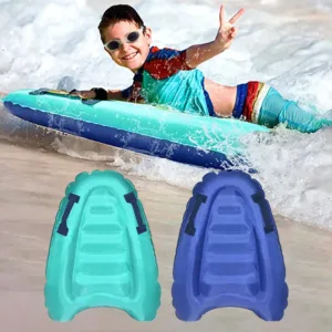 Planche de surf gonflable avec poignée pour adultes et enfants. Idéale pour la plage, le surf, la natation et la flottaison. Léger, solide et portable.