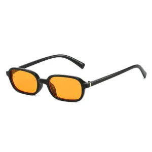 Lunettes de Soleil Rondes Unisexes - Monture Géométrique Tendance, Lentilles Multicolores UV400 Liv. gratuit – Image 5