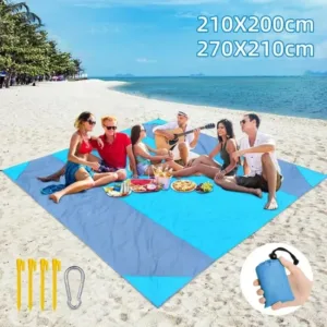 Couverture de Plage Étanche et Pliable - Polymère Léger Portable pour Pique-Nique & Voyages Liv. gratuit – Image 6