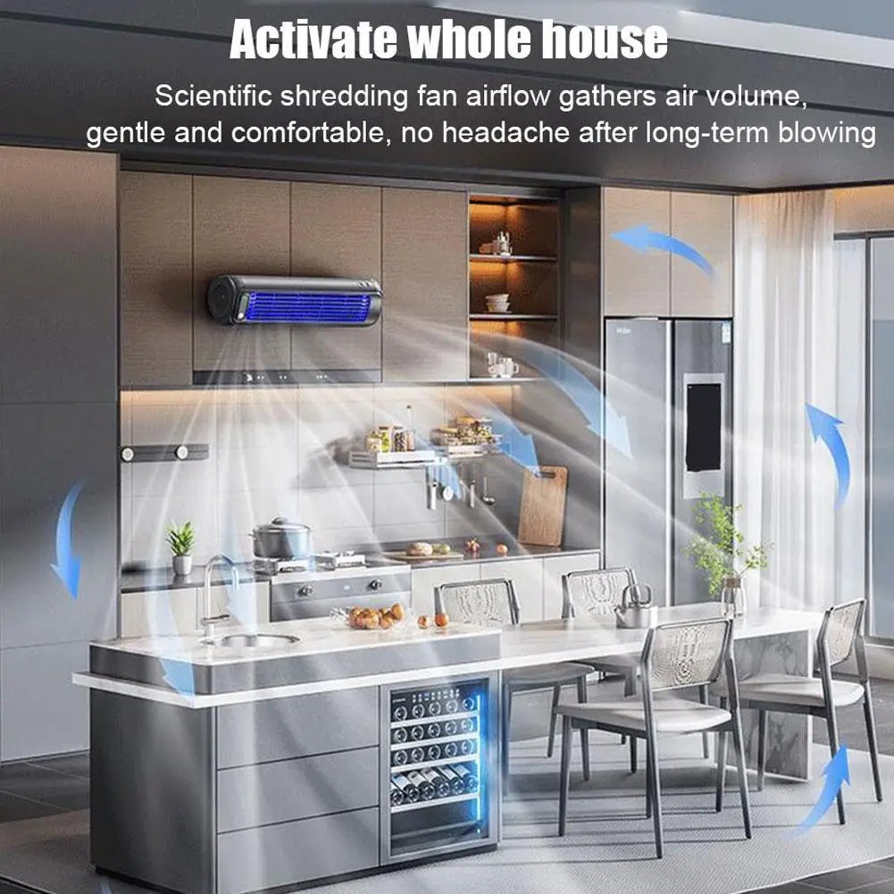 Climatiseur Mural Portable Silencieux 3 Vitesses Liv. gratuit 4 Climatiseur Mural Portable Silencieux 3 Vitesses Liv. gratuit – Image 4