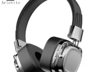 Casque sans fil rétro Ariettie CR-8 Bluetooth 5.3 : son HiFi, micro intégré, design vintage, réduction du bruit, 12h d’autonomie. Parfait pour musique et gaming.