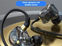 Découvrez les écouteurs filaires EARDECO avec basses puissantes, micro intégré et prise 3.5mm. Son HiFi, confort et compatibilité universelle.