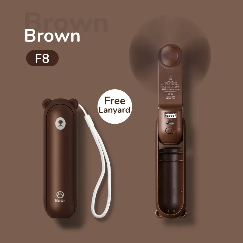 2000mAh brown F8