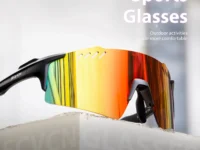 Lunettes de sport SCVCN homme/femme avec verres photochromiques ou colorés, UV400, pour cyclisme, VTT, conduite ou outdoor. Confortables et polyvalentes.
