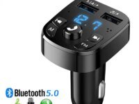 MP3 Chargeur Voiture 2 ports USB Bluetooth 5.0 MP3 Lecteur