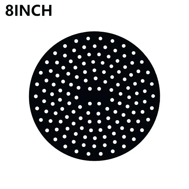 Black Circle 8 inch