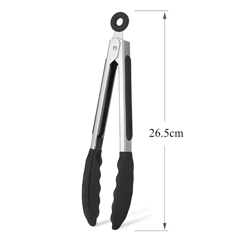 9 inch food tongs