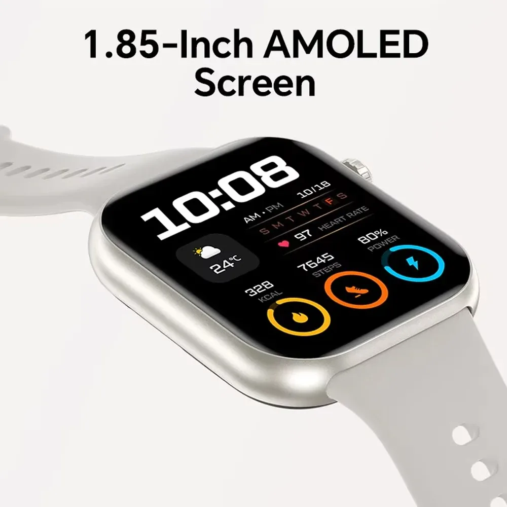 HONOR CHOICE InFoWear Watch 2i – Montre connectée AMOLED 1,85’’ | Étanche IP68, 10 jours d’autonomie, Bluetooth 5.3 Liv. gratuit 3 HONOR CHOICE InFoWear Watch 2i – Montre connectée AMOLED 1,85’’ | Étanche IP68, 10 jours d’autonomie, Bluetooth 5.3 Liv. gratuit – Image 3