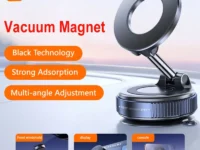 Découvrez le support téléphone magnétique Xiaomi MIJIA 2025 : fixation sous vide ultra sécurisée, rotation 360°, pliable et compatible avec tous les smartphones dès 4,7’’. Un accessoire robuste et élégant pour une conduite sûre et confortable.