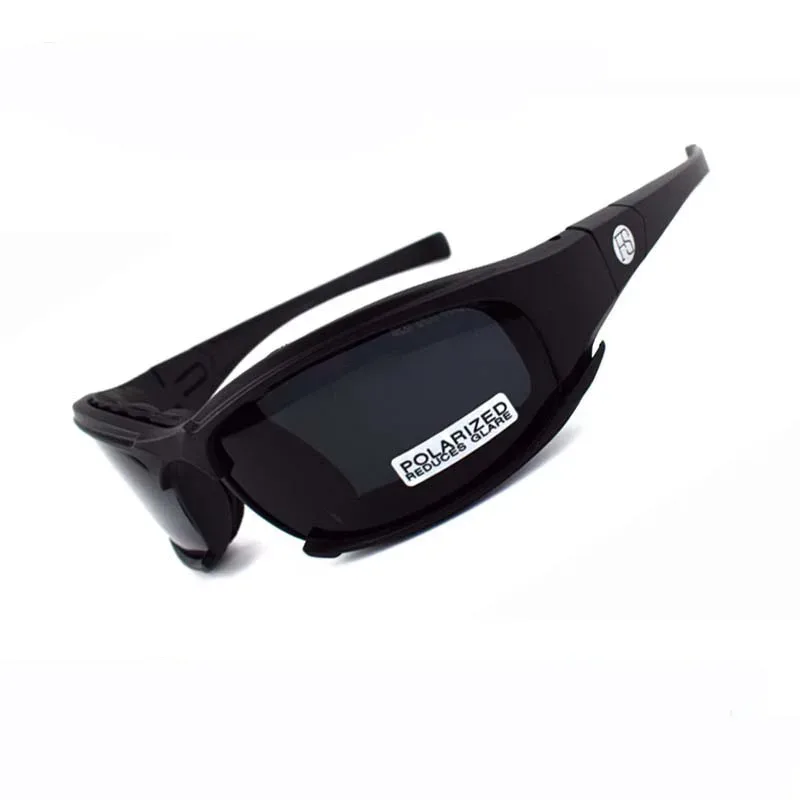 Lunettes Tactiques X7/C5 avec 4 Lentilles Interchangeables Liv. gratuit 3 Lunettes Tactiques X7/C5 avec 4 Lentilles Interchangeables Liv. gratuit – Image 3