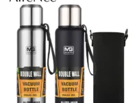 Découvrez la Bouteille Thermos Premium en acier inoxydable 304, durable, étanche et élégante. Garde vos boissons chaudes ou froides pendant 24h. Disponible en plusieurs tailles (500 ml à 1,5 L). L’allié idéal pour le bureau, le sport et le voyage.