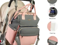 Découvrez le sac à dos à couches LEQUEEN multifonctionnel, étanche et grande capacité. Conçu pour les parents modernes, il allie style, praticité et confort. Idéal pour transporter couches, biberons et accessoires bébé en toute organisation.