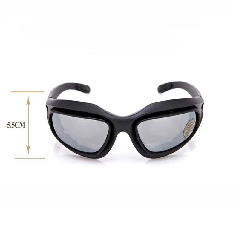 Lunettes Tactiques X7/C5 avec 4 Lentilles Interchangeables Liv. gratuit 7 Lunettes Tactiques X7/C5 avec 4 Lentilles Interchangeables Liv. gratuit – Image 7