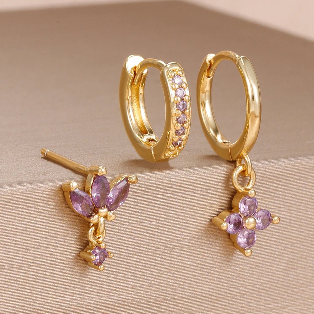 Gold-purple-3pcs
