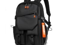 Sac à dos homme luxe étanche, grande capacité 20–35 L, compartiment PC 15.6”. Idéal travail, voyage, école. Confort, style et organisation premium.