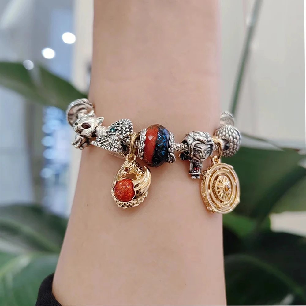 Breloque Fantasy en Argent Sterling 925 – Dragon, Cœur, Loup Env. rapide 5 Breloque Fantasy en Argent Sterling 925 – Dragon, Cœur, Loup Env. rapide – Image 5