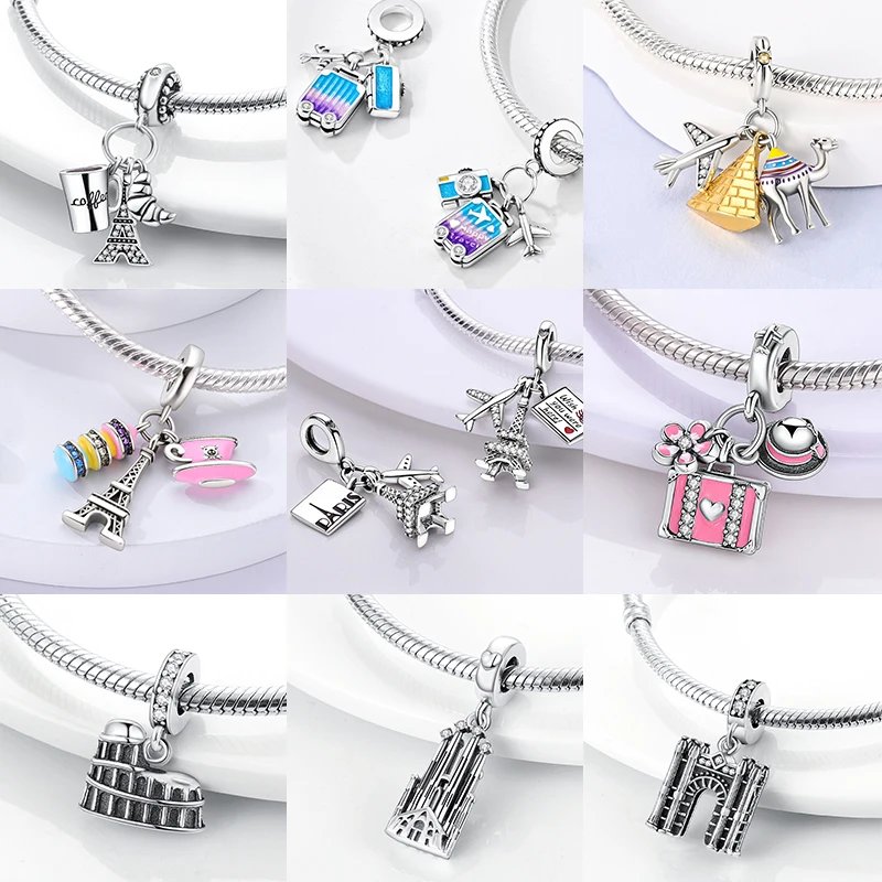 Tour de Paris Breloque de voyage. Exp. rapide 4 Tour de Paris Breloque de voyage. Exp. rapide – Image 4