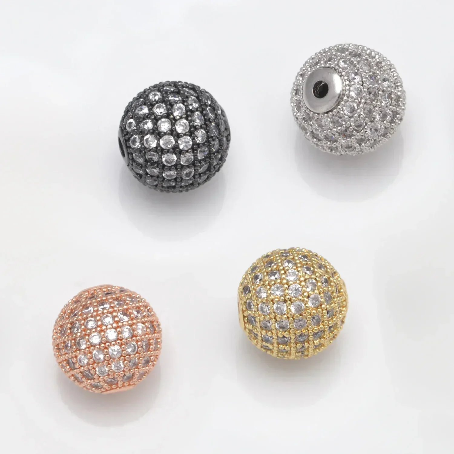 Perles pour la fabrication de bijoux, accessoires de couleur or argent, Env. rapide 5 Perles pour la fabrication de bijoux, accessoires de couleur or argent, Env. rapide â Image 5