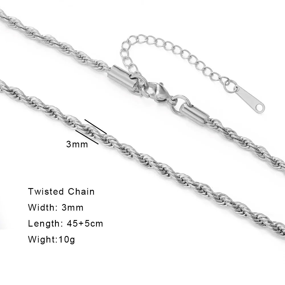 N twisted chain-S