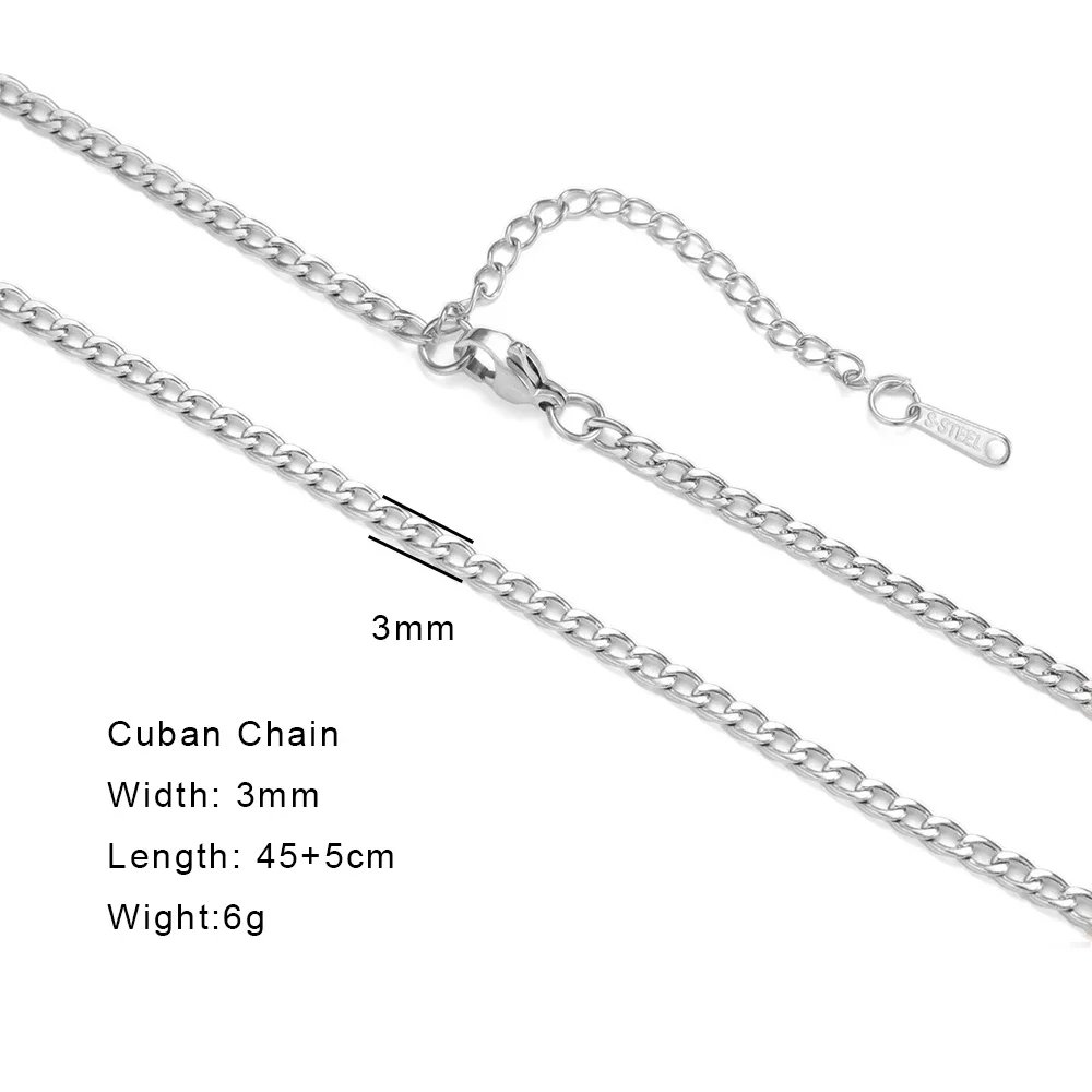 F cuban chain-S