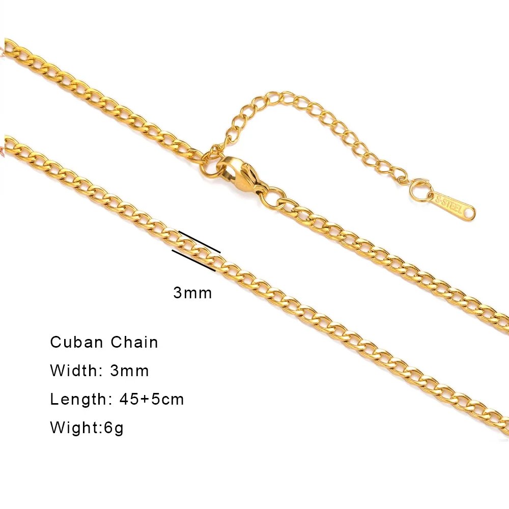 F cuban chain-G