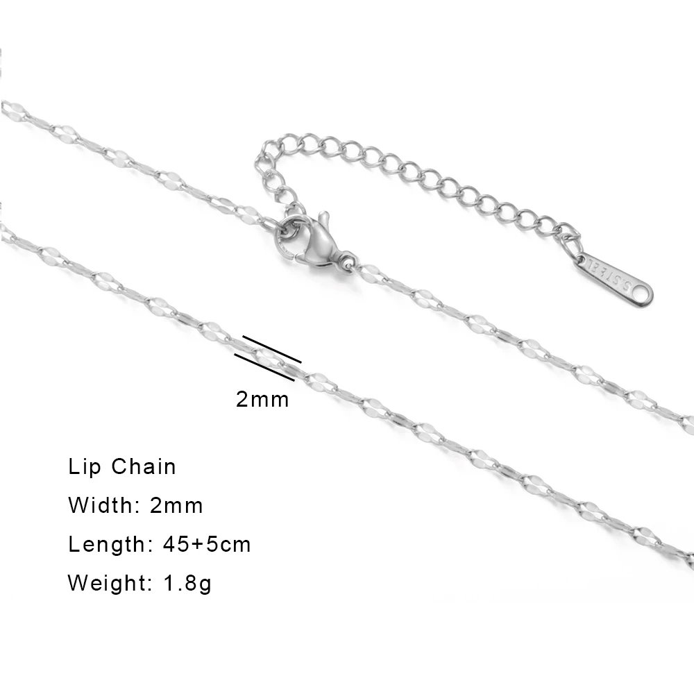 D lip chain-S