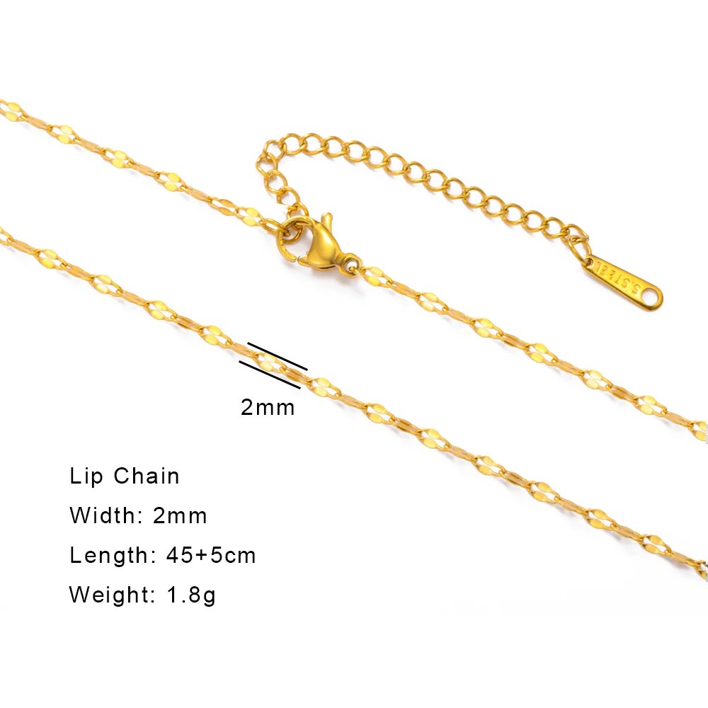 D lip chain-G
