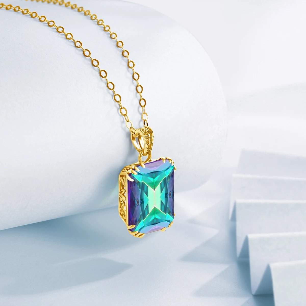 Topaze mystique dorée