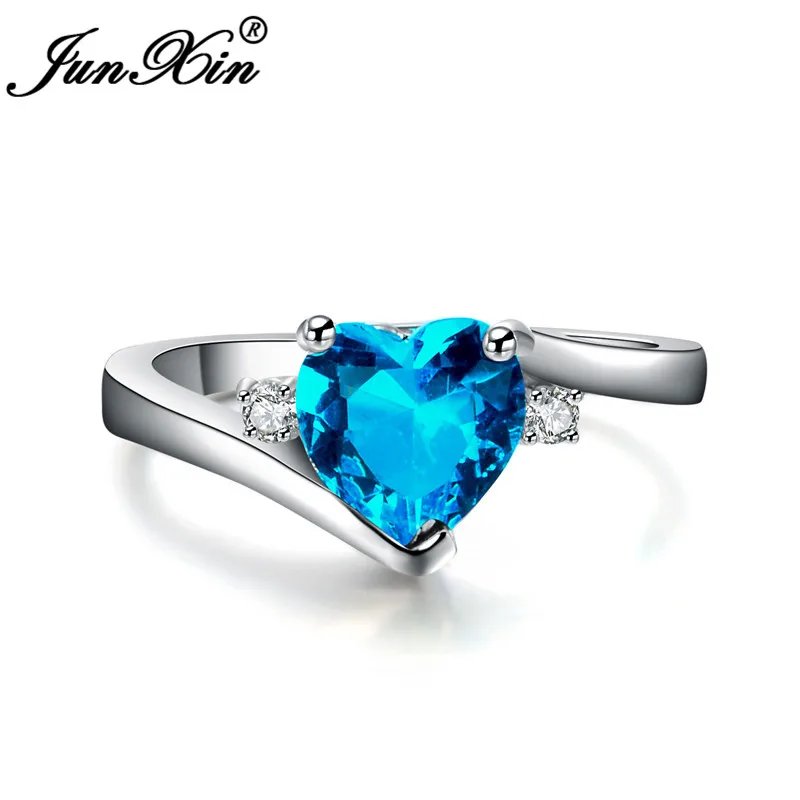Bague bleu lac