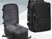 Sac cabine 45x36x20 compatible EasyJet. Sac à dos voyage sous vide 20-35L avec compartiment ordinateur portable. Léger, compact et idéal déplacements business.