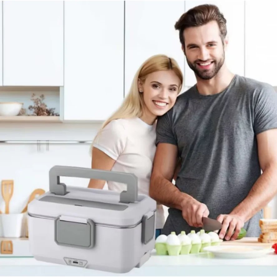 Boîte à Lunch Électrique 2,5L 90W – Chauffe-Plats 12V/24V/220V Inox 304 Port. rapide 4 Boîte à Lunch Électrique 2,5L 90W – Chauffe-Plats 12V/24V/220V Inox 304 Port. rapide – Image 4