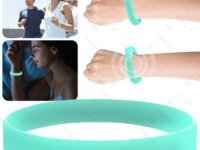 Bracelet anti moustiques en silicone, réglable et sans parfum. Convient enfants & adultes. Répulsif naturel idéal extérieur, été, voyage, camping.