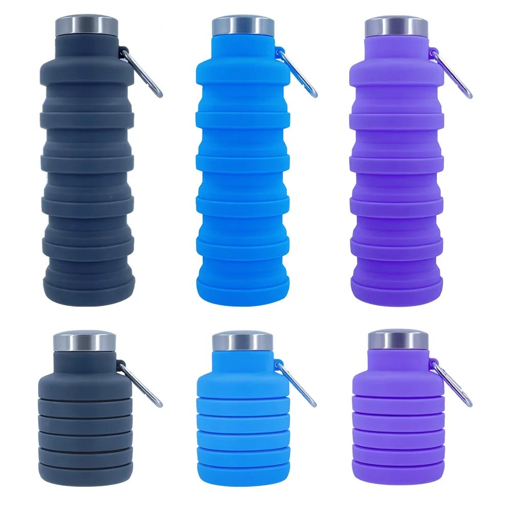 Bouteille d’Eau Pliable en Silicone – 200 à 500 ml, Réutilisable, Sans BPA, Ultra‑Compacte et Portable pour Randonnée & Outdoor Liv. rapide 7 Bouteille d’Eau Pliable en Silicone – 200 à 500 ml, Réutilisable, Sans BPA, Ultra‑Compacte et Portable pour Randonnée & Outdoor Liv. rapide – Image 7