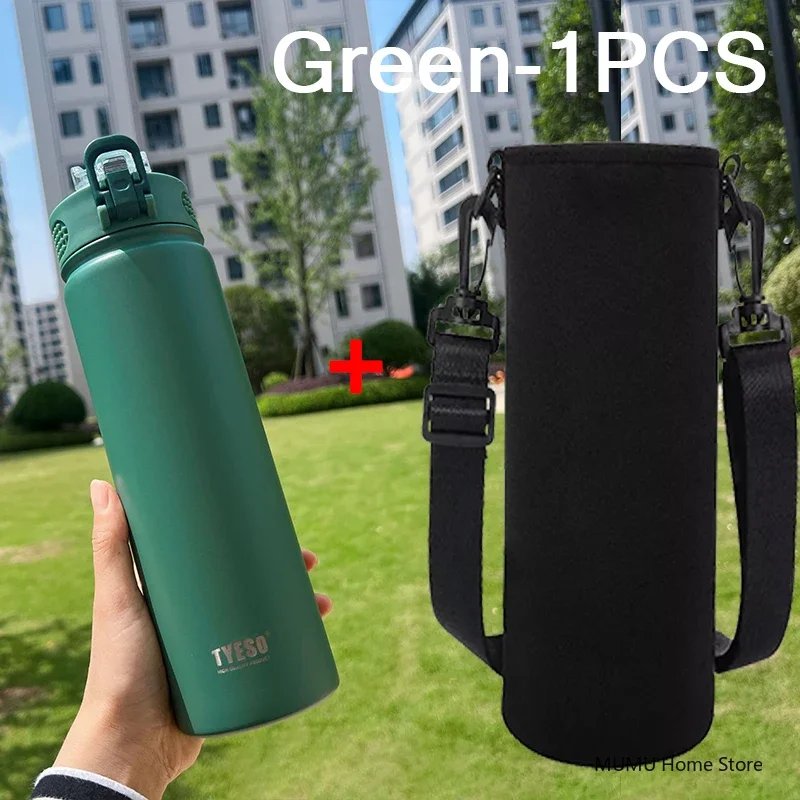 Green With Cup Bag
