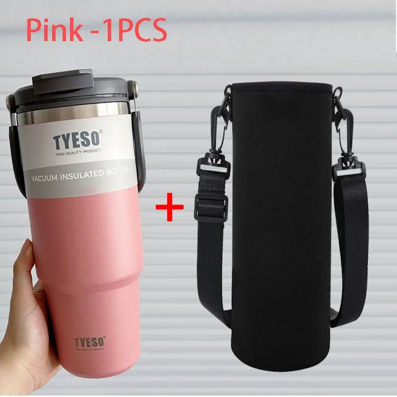 Pink With Cup Bag