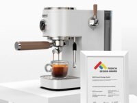 HiBREW H13 : Machine à Café semi‑automatique 20bar, 3 niveaux de température, mousseur vapeur. Expresso, cappuccino, latte. Compacte et performante.