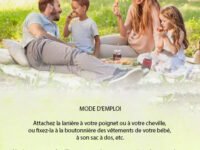 Bracelet anti moustiques unisexe sans produits chimiques. Protection physique & ultrasonique, idéal maison, jardin, camping, enfants & adultes.