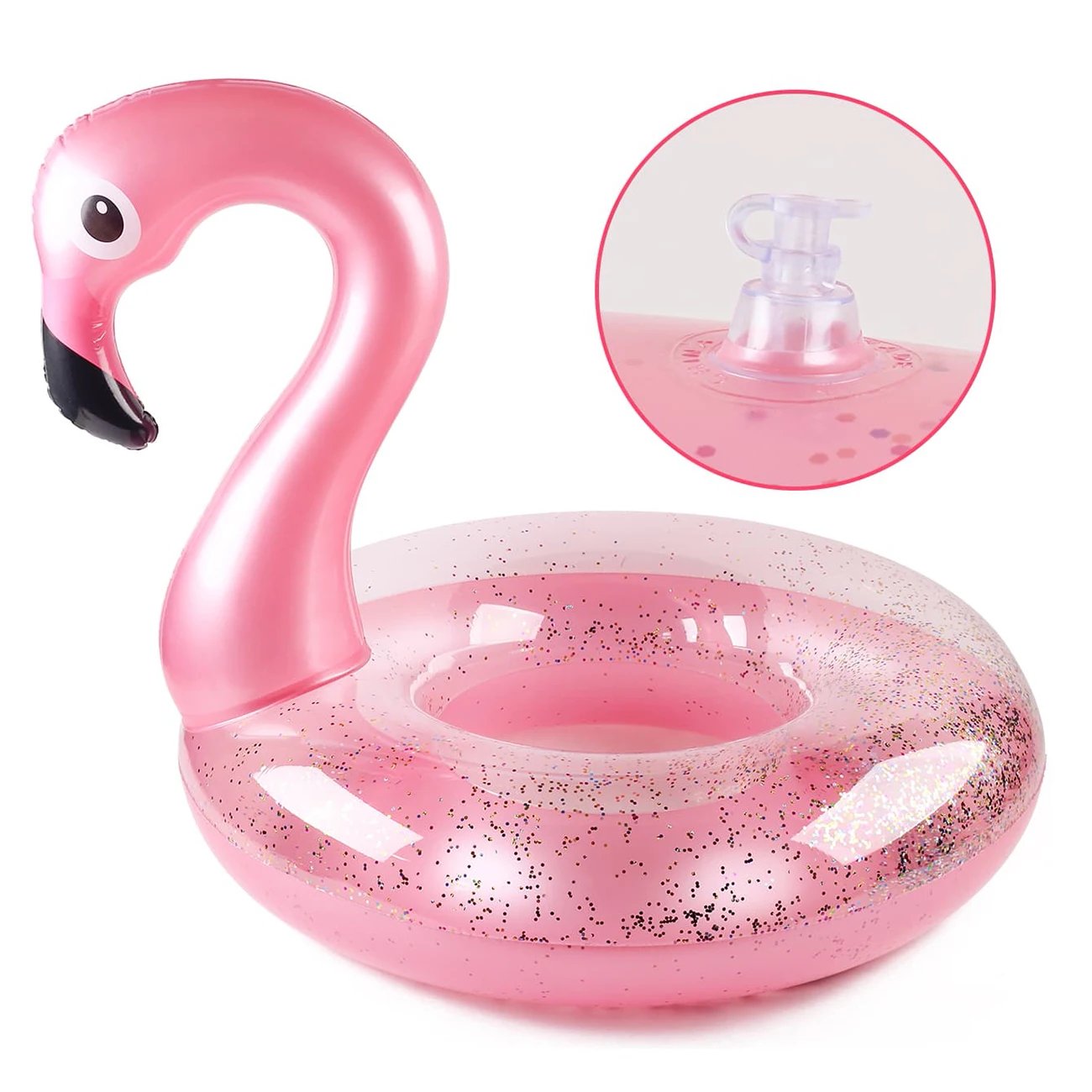 Bouée flamant rose pour piscine et plage été pour adultes et enfants Env. gratuit 5 Bouée flamant rose pour piscine et plage été pour adultes et enfants Env. gratuit – Image 5